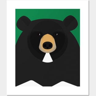 Asian black bear Posters and Art